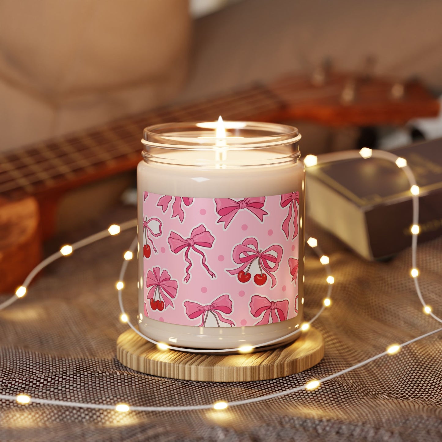 Scented Soy Bow Candle